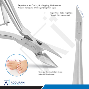 Stainless Steel Curved Toe & Finger <b>Nail</b> Clipper Professional Thick <b>Nails</b> Precision Pedicure Durable <b>Nail</b> Care <b>Tool</b> - Product Image 4