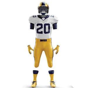 Team Clothing Sports American Football Uniform Short Sleeve Breathable Front Logo Wholesale New Arrival - Product Image 5