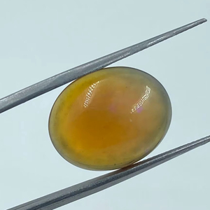 Opale de feu naturelle dorée de qualité supérieure, taille ovale, pierre précieuse non montée, 11,15 carats, 15,70x19,20 MM, pour la fabrication de bijoux - Product Image 1