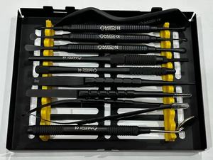 Kit de Microcirugía Oral Periodontal Ariston de Gran Venta con Instrumentos Quirúrgicos y Revestimiento Premium Negro - Product Image 2