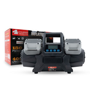 Compresor de Aire Portátil para Auto ROADPOWER de 12V, 4 Cilindros, Alta Resistencia (RP-AC945), 100-150 PSI, Inflador Rápido de Neumáticos de 400L/Min para SUV 4x4 - Product Image 1