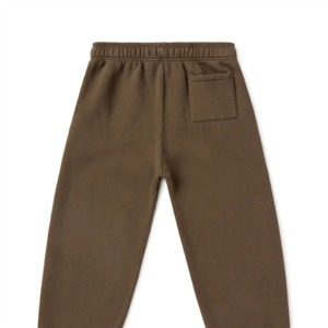 Pantalon de survêtement personnalisé pour homme, avec chevilles élastiquées, taille élastiquée, uni, long, ample, en molleton doux - Product Image 4