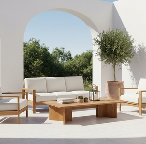 โต๊ะกาแฟไม้ทรงสี่เหลี่ยม รุ่น Woodgrad Living Refined Kavira ดีไซน์ทันสมัย ลายไม้ธรรมชาติ แข็งแรง ทนทาน เหมาะสำหรับใช้งานกลางแจ้ง - Product Image 4