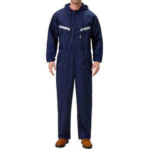Premium Hi Vis Protective <b>Overall</b> Reflective Tape Safety Wear High Quality Supplier - Product Image 4