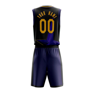 Ropa Deportiva de Alta Calidad, Jersey de Baloncesto Personalizado con Sublimación y Bordado de Logotipo, Uniforme para Equipos Universitarios y Centros de Entrenamiento - Product Image 4