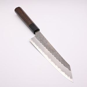 SHARP POINT TRADES Industrial Grade Damascus <b>Steel</b> Kitchen Knife 8-Inch Straight Back Blade 0.5mm Thickness Wood Handle Bevel 2 - Product Image 2
