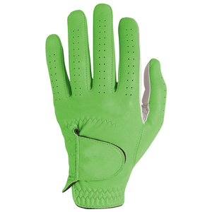 Unique Classic Design Unisex Golf Gloves <b>Full</b> Finger Genuine Leather Adjustable Wrist Strap Closure Anti <b>Slip</b> Breathable Gloves - Product Image 2