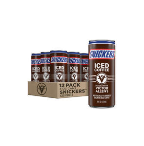 Café Helado con Sabor a Snickerss, Paquete de 12 Botellas de 13.7 Onzas Líquidas, con 0g de Grasa Trans y 2.5g de Grasa Saturada para un Perfil Equilibrado - Product Image 2