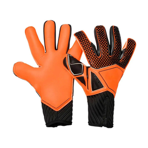 Football Goalkeeper Gloves PU <b>Full</b> Finger Non <b>Slip</b> Breathable Adjustable Wrist Strap Hook Loop Closure Unisex Silicone Printing - Product Image 6