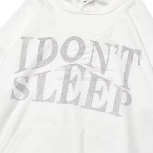 Vêtements décontractés d'hiver, sweats à capuche personnalisés avec strass, 100% coton molletonné, légers, durables, respirants, fabriqués au Pakistan - Product Image 2