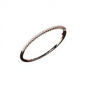 925 Sterling Silver Vintage Lab Grown Diamond <b>Flower</b> <b>Bracelet</b> IGI Certified Luxury Round Brilliant Cut Women's Jewelry - Product Image 2
