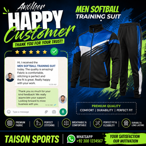 TAISON SPORTS Combinaison d'entraînement de softball unisexe en tricot polyester/nylon 300 GSM, gris et blanc avec empiècements contrastants, broderie personnalisée - Product Image 6