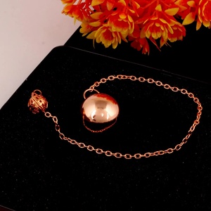 Péndulo de radiestesia de calidad superior Hermosa forma de esfera India Técnica pulida Real Touch Love Style Mascot Comprar precio barato - Product Image 6