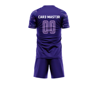 ชุดฟุตบอลแบบกำหนดเอง ชุดยูนิฟอร์มดีไซน์ใหม่ เสื้อฟุตบอลชายราคาถูก แห้งเร็ว ชุดเสื้อฟุตบอลโพลีเอสเตอร์ - Product Image 2