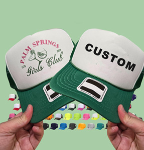 Custom Screen Print Logo Trucker Hat 5 Panel <b>Camo</b> Foam Snapback Dad <b>Cap</b> Print Your Own Logo - Product Image 6