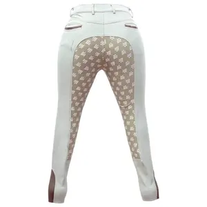 Lightweight cotton or macro knitted fabric breeches and jodhpur with cross pockets/custom design knitted breeches