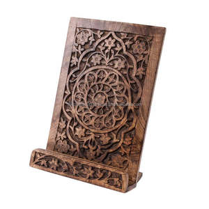 Porte-livres de cuisine en bois Mealready, adapté à une utilisation rapide en cuisine, offrant un support fiable pour les livres de recettes - Product Image 2