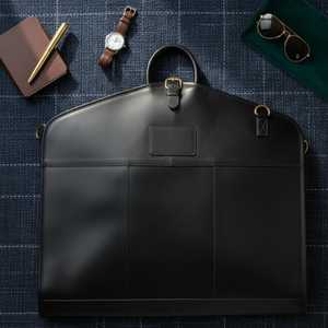 Estuche de Lujo Personalizado para Trajes, de Cuero Genuino, Resistente, con Cierre de Cremallera y Hebilla, Fácil de Transportar, LSC-0001 - Product Image 5