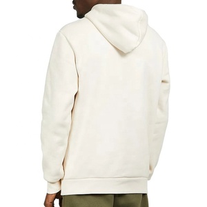 Sweat-shirt à capuche et pull-over 100 % coton pour homme, streetwear personnalisé avec impression de logo en relief, col à capuche pour l'hiver - Product Image 2