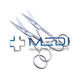 Tijeras Dentales Manuales de Alta Calidad TC Iris con Punta Curva, Material de Acero Inoxidable, Certificación CE por Medicab Surgical Instruments - Product Image 3