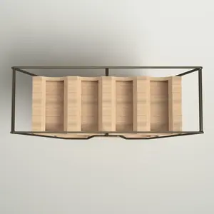 Soporte de Metal Hecho a Mano para Botellas de Vino, Exhibidor Premium para Restaurantes, Soporte de Lujo para Botellas - Product Image 2