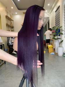 ผมมนุษย์ต่อชาวเอเชียผมตรงมีสีตรงเหมือนกระดูก - Product Image 4