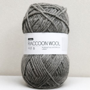 ไหมพรมขนแรคคูนสำหรับถักโครเชต์ น้ำหนัก 95 กรัม ไหมพรมถักมือ ไหมพรมโครเชต์ ไหมพรมขนสัตว์ - Product Image 3
