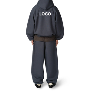 Sudadera cómoda con capucha de forro polar suave y cordón ajustable para actividades diarias - Product Image 2