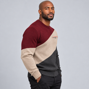 Premium <b>Men</b> Winter <b>Sweater</b> With Soft Knit Fabric Flexible Fit Warm Construction Long Sleeves Ribbed Hem Casual <b>Sweaters</b> <b>For</b> <b>Men</b> - Product Image 5