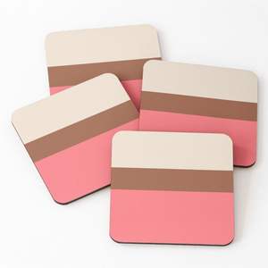 Juego de Posavasos Geométricos con Base de Corcho - Posavasos Cuadrados Personalizados al por Mayor - Protector de Mesa Antideslizante Resistente al Calor para Cafetería y Hotel - Product Image 2