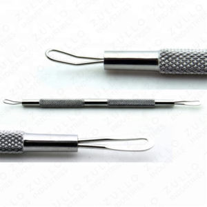 ชุดเครื่องมือกำจัดสิวเสี้ยน สิวหัวดำ และสิวหัวขาวระดับพรีเมียม 3 ชิ้น ชุดอุปกรณ์ทำความสะอาดรูขุมขนบนใบหน้าแบบมืออาชีพ - Product Image 5