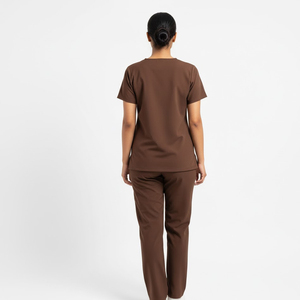 Medical Nursing <b>Uniform</b> <b>Scrubs</b> Unisex Hospital <b>Scrub</b> Sets Custom <b>Uniforms</b> High Quality Canvas Fabric Custom Logo Nursing Staff - Product Image 2
