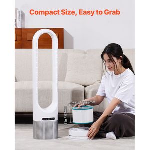 Filtro HEPA di Ricambio per Ventilatore a Torre, Multistrato ad Alta Densità con Carbone Attivo per Purificatore d'Aria - Product Image 6