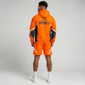 Conjunto Deportivo Corto para Hombre, Chaqueta con Capucha y Pantalones Cortos a Juego, Ropa Deportiva Informal, Ligera y Transpirable - Product Image 6