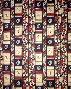 Tissu authentique africain imprimé wax, coton Ankara, textile batik pour robes, vêtements, couture, mode, vente en gros - Product Image 1