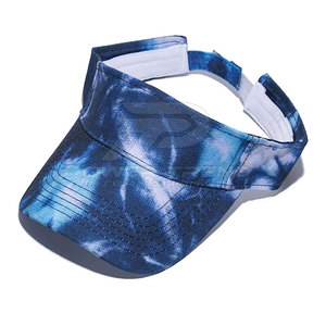 Casquettes de sport d'extérieur en gros d'usine, visières personnalisées par sublimation, sangle réglable, golf, tennis, course à pied, cyclisme, décontractées, unisexe - Product Image 4