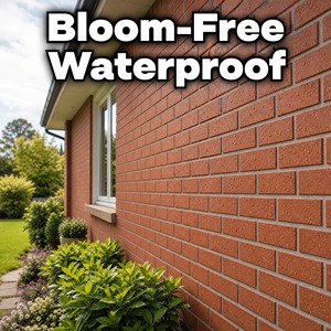 Anti Efflorescence <b>Waterproof</b> Protective Coating 1K For Brick Masonry Eco Friendly Exterior Wall Blocking Low VOC Building - Product Image 3