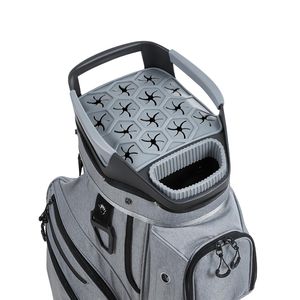 Borsa da golf a 15 divisori con divisori completi, copertura antipioggia, tasche portaoggetti e tracolla, per carrello da golf - Product Image 1