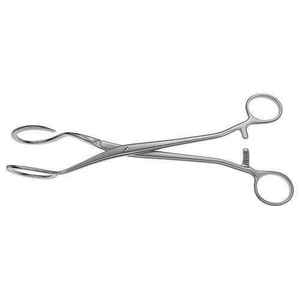 Pinzas uterinas de acero inoxidable de grado médico (20 cm) para ginecología, instrumento quirúrgico reutilizable, suministro OEM por The Surgist - Product Image 6