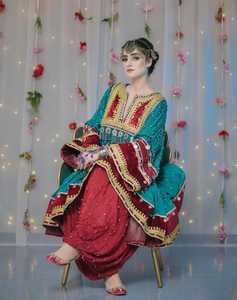 Nuevos Vestidos Afganos Kuchi Vintage Bordados a Mano para Mujer, Vestidos de Novia de Estilo Moderno en Varios Colores - Product Image 5