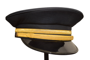 Casquette blanche uniforme de haute qualité avec insigne de lingot casquettes en gros Epeaked prix bon marché personnalisé à vendre - Product Image 5