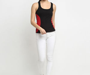 เสื้อกล้ามผู้หญิง ผ้าฝ้ายใส่สบายสำหรับออกกำลังกาย ทรงเรียบง่าย ไม่หด ไม่เป็นขุย คอกลม เสื้อกล้ามเปล่า ขายส่ง - Product Image 5