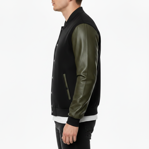 <b>Jacket</b> <b>for</b> <b>Men</b> Letterman <b>Jacket</b> Wool Body <b>Baseball</b> Team <b>Jackets</b> Super Soft Polyester Fabric Lining Wholesale price <b>Jacket</b> Top - Product Image 5