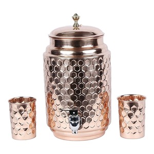 Tradition Choice Copper Water Dispenser Cultural Design Copper Water Dispenser Solid Color Use Copper Water Dispenser - Product Image 3