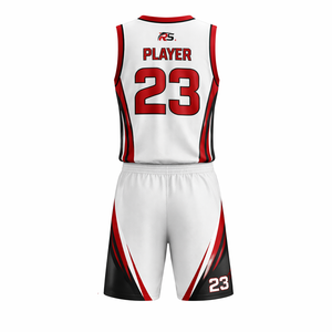 Ensemble de maillot et short de basketball de qualité supérieure avec technologie d'évacuation de l'humidité pour les matchs et l'entraînement - Product Image 4