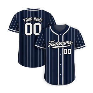 Camiseta de Béisbol Personalizada de Alta Demanda, Camisetas de Béisbol Cosidas Personalizadas, Uniforme Deportivo para Hombres, Mujeres y Niños - Product Image 1