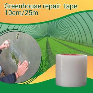 Cinta de Reparación para Invernadero Transparente de Polietileno de 150 Micras, Resistente a los Rayos UV y a la Intemperie, de 10 cm de Ancho, Rollo de 25 m, Marca Agro Kari - Product Image 5
