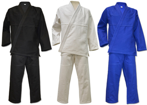 Custom Unisex Plus BJJ <b>Kimono</b> Durable 350g Quick Dry Compression Embroidery Front Logo 100% Cotton RISE Brand - Product Image 3