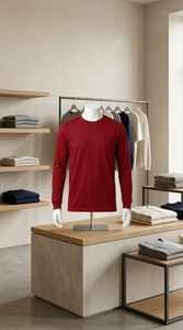 เสื้อยืดแขนยาวแบบยูนิเซ็กซ์ น้ำหนักเบา สวมใส่สบาย คอกลม - Product Image 4