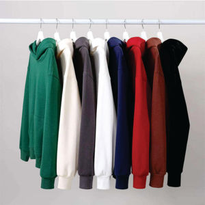 Sweat à capuche unisexe en molleton 100 % coton respirant, doublé pour l'hiver, 500 GSM, avec logo personnalisé brodé et imprimé numériquement – Vente en gros de qualité supérieure - Product Image 1